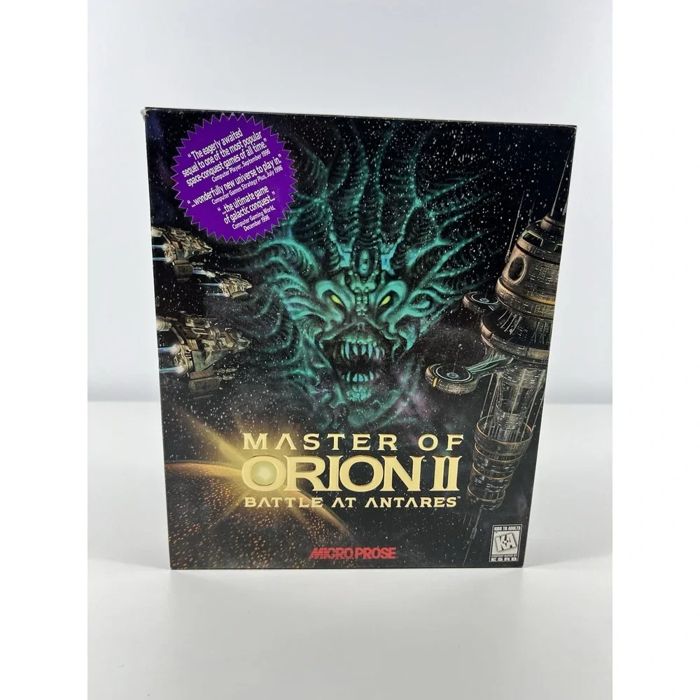 Master of Orion II: Battle at Antares PC Big Box CDROM